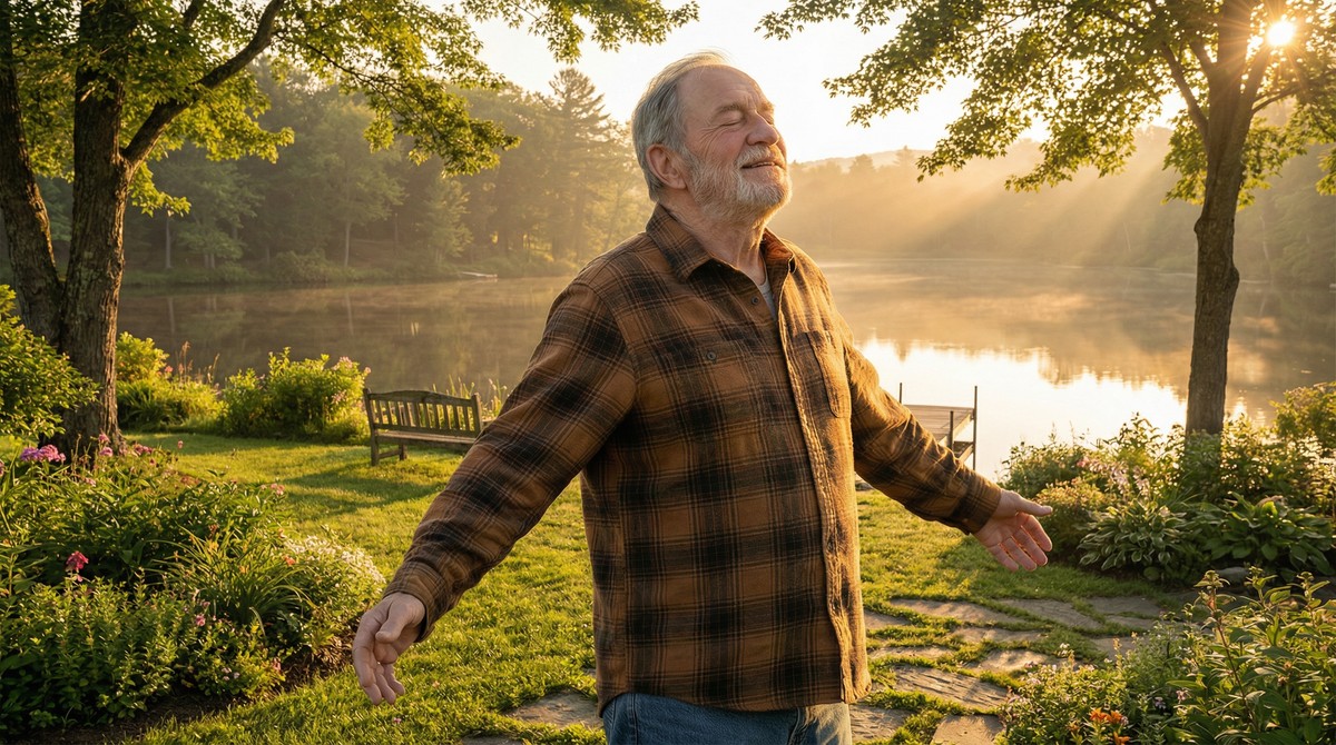 Peaceful outdoor scene