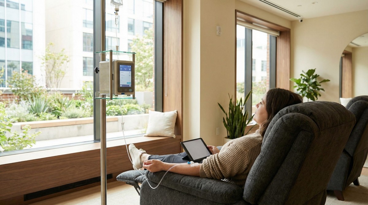 Premium IV infusion therapy in world-class clinical setting